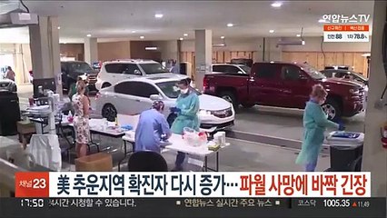 美 추운지역 확진자 다시 증가…파월 사망에 바짝 긴장
