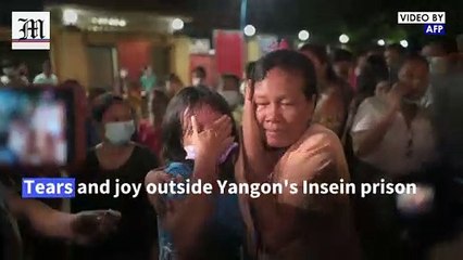 Myanmar begins to free over 5,000 anti-coup protesters