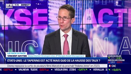 Régis Bégué VS Vincent Juvyns : États-Unis, le tapering est acté mais quid de la hausse des taux ? - 19/10