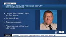Funeral service for Kern County Sheriff's Office Deputy Gabriel Gonzales set for Friday