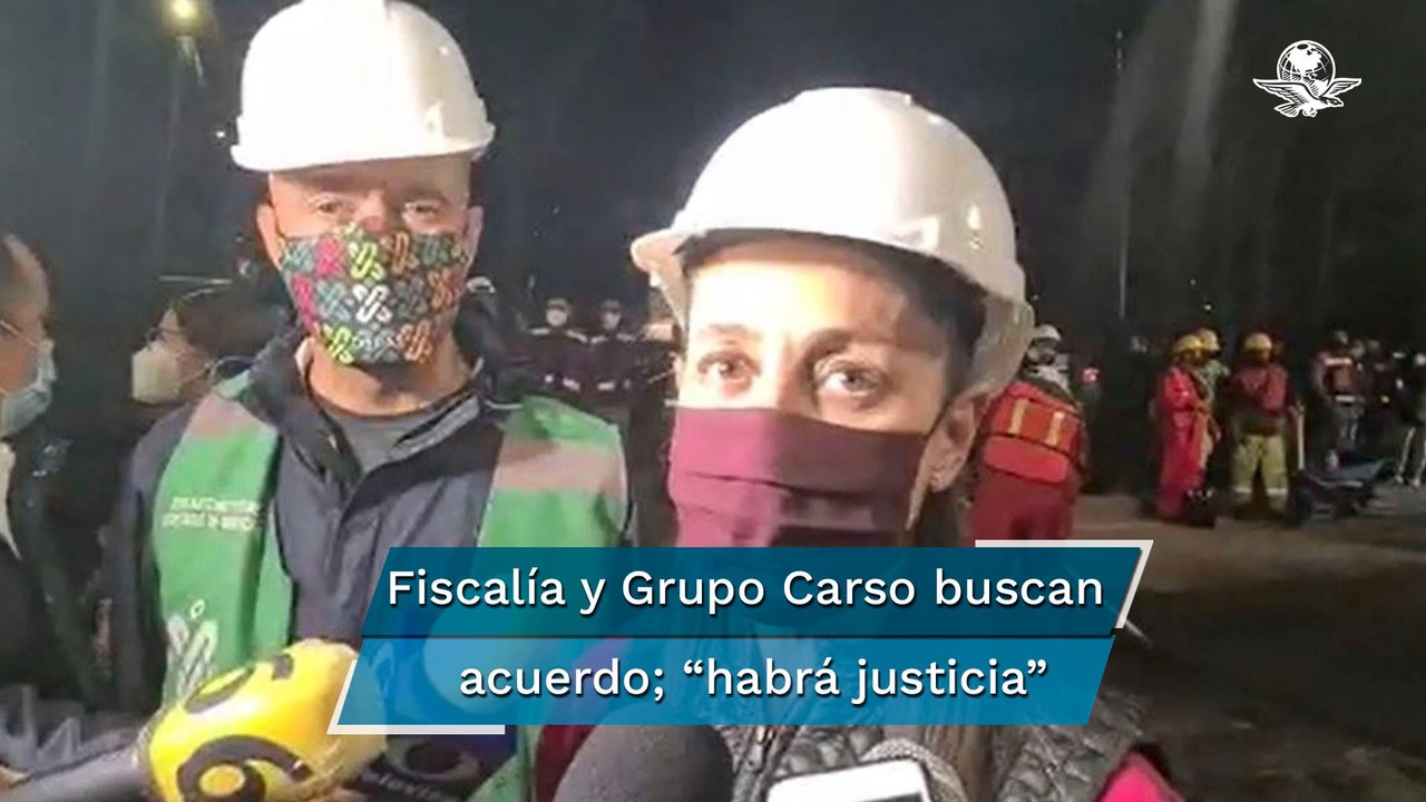 Confío en la Fiscalía, dice Sheinbaum sobre peritaje de la Línea 12