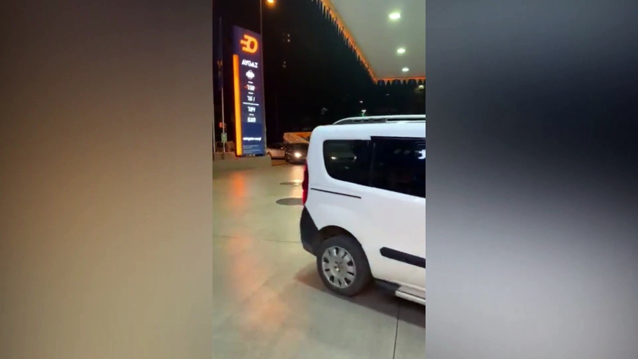 Zam haberi sonrası benzin istasyonlarında kuyruklar oluştu