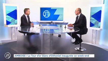 AMBOISE / La Tour d'or blanc d'Othoniel inaugurée demain