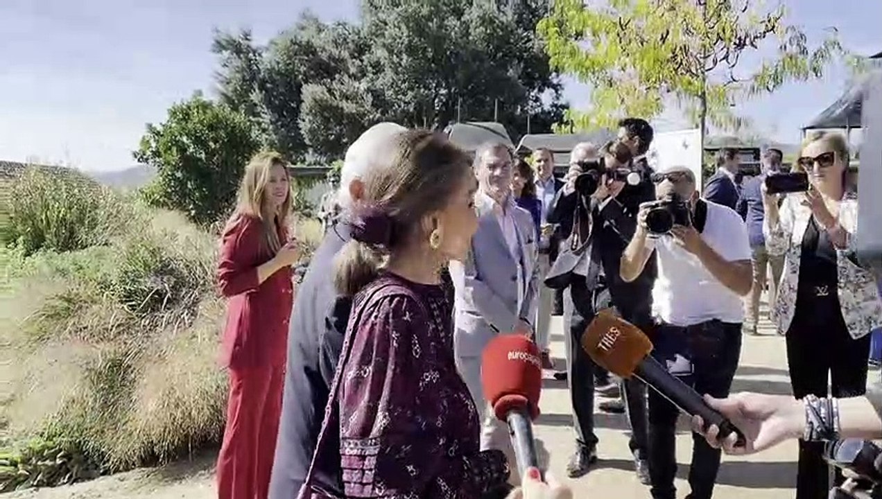 Mario Vargas Llosa con Isabel Preysler en la Jornada ‘Un encuentro por la Cultura en Libertad’, que inicia la nueva etapa de la Cátedra Vargas Llosa