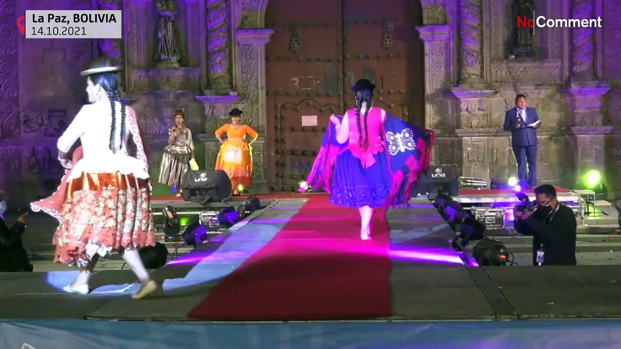 La Paz: Modenschau zum Gründungstag