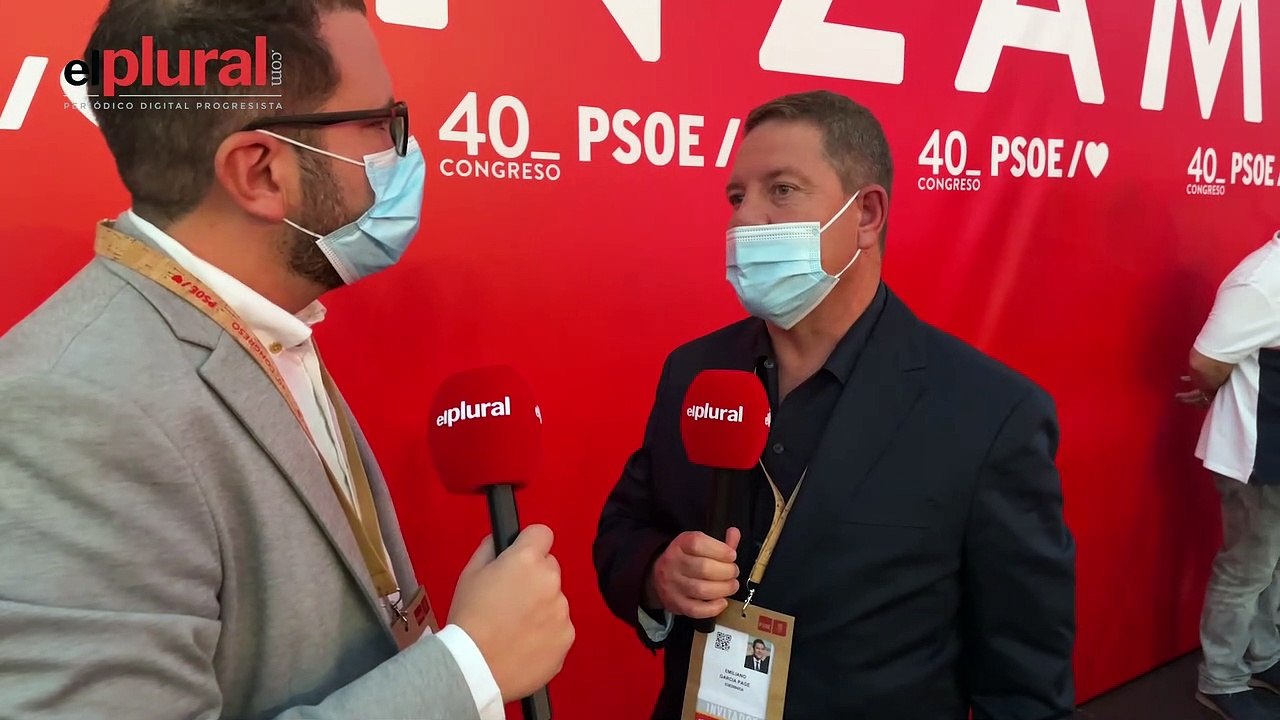 Emiliano García-Page, presidente de Castilla-La Mancha: "España no está para que se fragmente más"