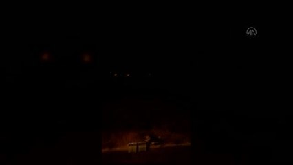 Kuşadası ilçesinde sağanak hayatı olumsuz etkiledi (2)