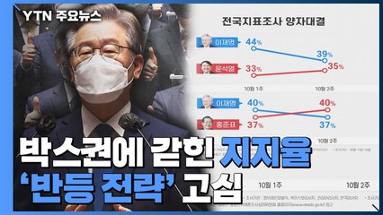 박스권에 갇힌 지지율...이재명 '반등' 전략 고심 / YTN