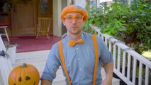 ️Adornos de Halloween️ | Videos de halloween para niños | aprende con blippi part 1