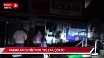 Fırtına ve yağmur Kuşadası’nı vurdu