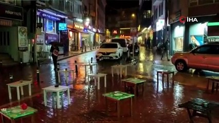 Bursa’da sağanak ve dolu yağışı hayatı felç etti