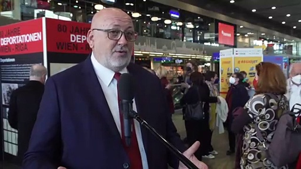 Wiener Bürgermeister Ludwig eröffnet Gedenkausstellung '80 Jahre Deportationen Wien-Riga'