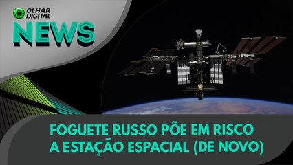 Ao Vivo | Foguete russo põe em risco Estação Espacial (de novo) | 15/10/2021 | #OlharDigital