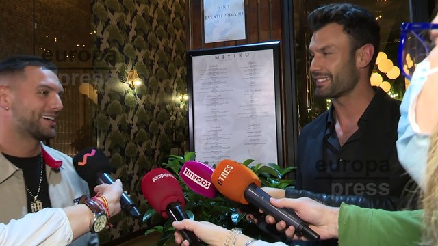 Albert Barranco y Jorge Pérez llegan a la fiesta de cumpleaños de Rocio Flores