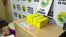 Choque flagra passageira de ônibus com 10 kg de maconha na bagagem na Rodoviária de Cascavel