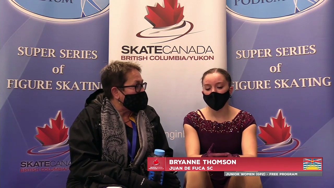 Junior Women Free Group 2 - 2021 Super Series Autumn Leaves - Rink 1 (17)