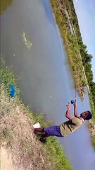 Strike ikan nila babon