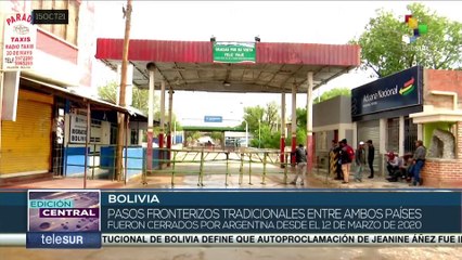 Gobierno de Bolivia reabre frontera con Argentina