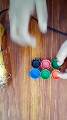 how to make coler paint box. plastic bottle lifehack.