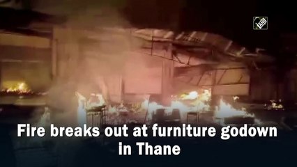 Fire breaks out at a furniture godown in Thane