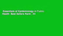Essentials of Epidemiology in Public Health  Best Sellers Rank : #4