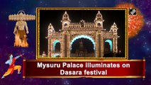 Mysuru Palace illuminates for Dasara festival