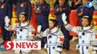 See-off ceremony held for Chinese astronauts of Shenzhou-13 mission