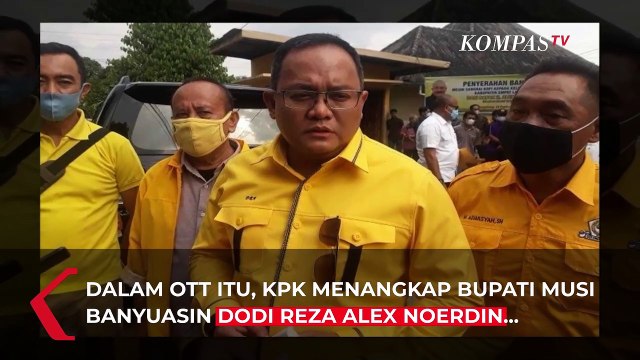 KPK Tangkap Bupati Musi Banyuasin, Dodi Reza Alex Noerdin
