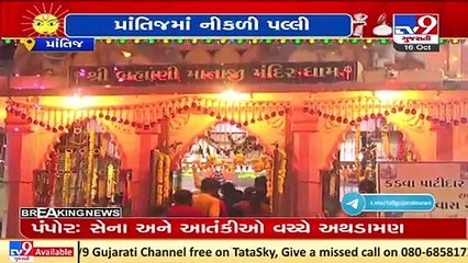 Devotees gather for Brahmani Mata's palli in Prantij, Sabarkantha_ TV9News