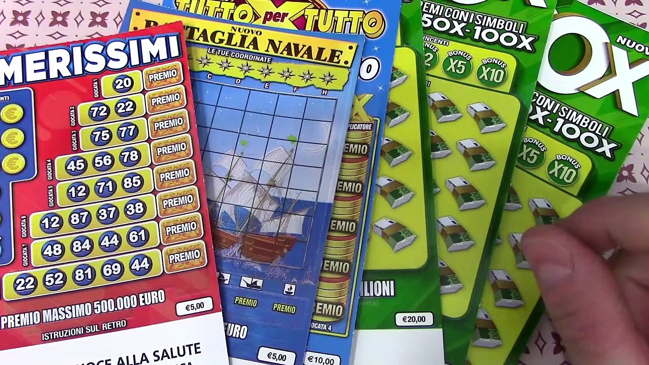 Gratta e Vinci con 2 belle vincite + ciliegina sulla torta