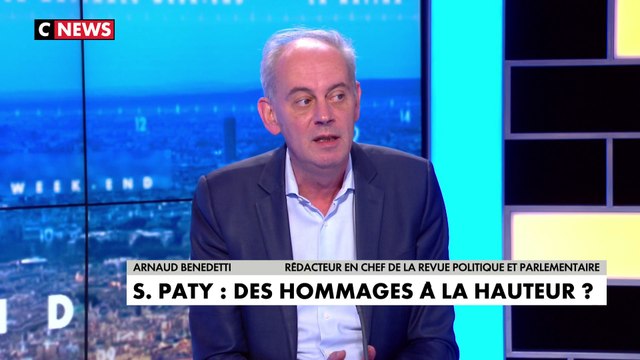 Arnaud Benedetti à propos des hommages à Samuel Paty : «Je ne suis pas sûr qu'on ait tiré tous les enseignements de ce drame»