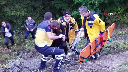 Samsun'da yolcu otobüsü 150 metreden dereye yuvarlandı: Ölü ve yaralılar var