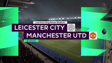 Leicester City vs Manchester United || Premier League - 16th October 2021 || Fifa 21