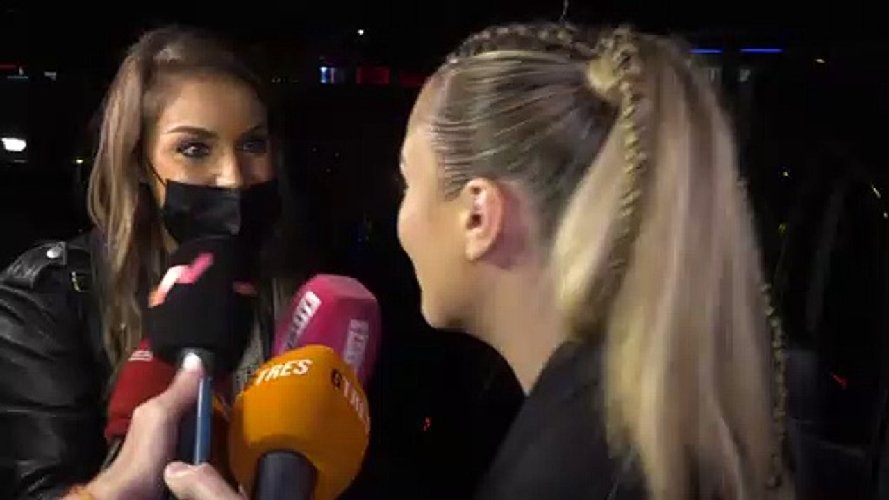 La emoción de Rocío Flores en la segunda celebr...