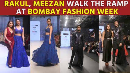 Bombay times Fashion Week 2021:  Rakul Preet Singh, Meezaan Jaffrey walk the ramp