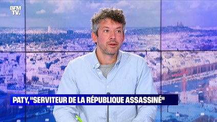 Jean Castex rend hommage à Samuel Paty - 16/10