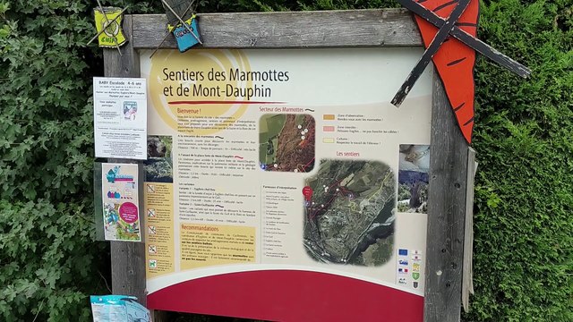 Rando au fort de Mont-Dauphin avec les marmottes