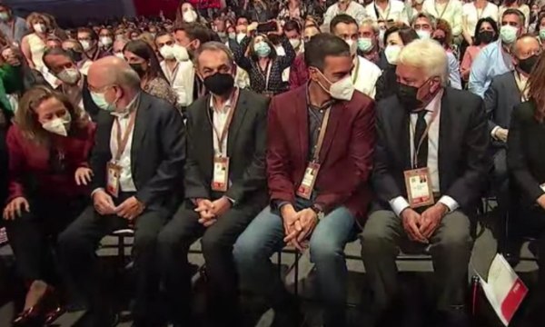 Así ha sido la llegada de Felipe González y Zapatero al 40 Congreso del PSOE