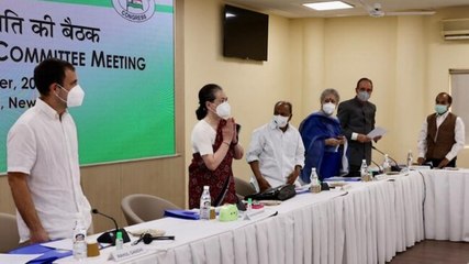 Sonia Gandhi attacks Modi govt during opening address at CWC meeting