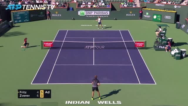 Fritz back from the brink to stun Zverev