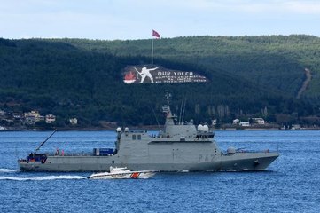 NATO SAVAŞ GEMİLERİ, 'NUSRET-2021 DAVET TATBİKATI' İÇİN ÇANAKKALE'DE