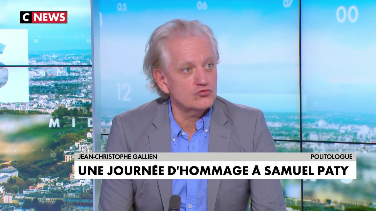 Hommage à Samuel Paty - Jean-Christophe Gallien : «On n'a pas retenu la leçon, comme on n'a pas retenu la leçon de ce qu'il s'est passé depuis des années»