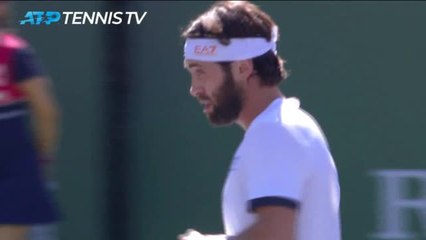Tsitsipas stunned by Basilashvili in Indian Wells quarter-finals