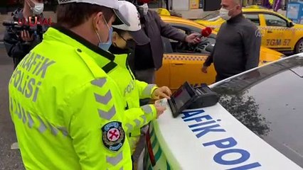 İstanbul'da taksi denetimi