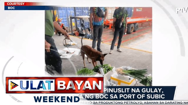 P15-M halaga ng ipinuslit na gulay, kinumpiska ng BOC sa port of Subic