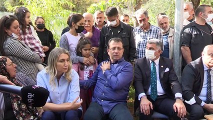 Elazığlı depremzede isyanını İmamoğlu'yla paylaştı: ''Kendi ülkemde açım''