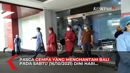 Panik Saat Gempa di Bali, Pria ini Lompat dari Lantai Dua Gedung