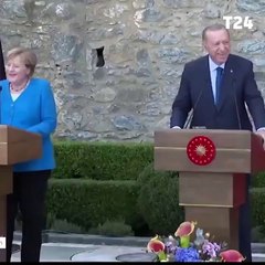 Erdoğan ve Merkel arasında başkanlık sistemi diyaloğu: "Hayat böyle"