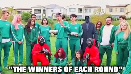 Squid game in real life