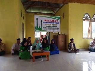 Pengukuhan Majelis Taklim Nurul Insan dan Nurul Iman